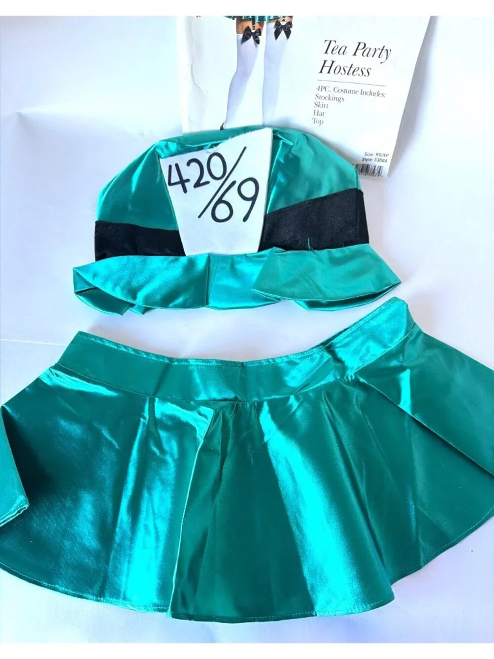 Tea Party Hostess Alice in Wonderland Women Costume Size XS  (4260)